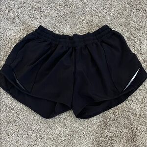 Women's Black Lululemon Shorts